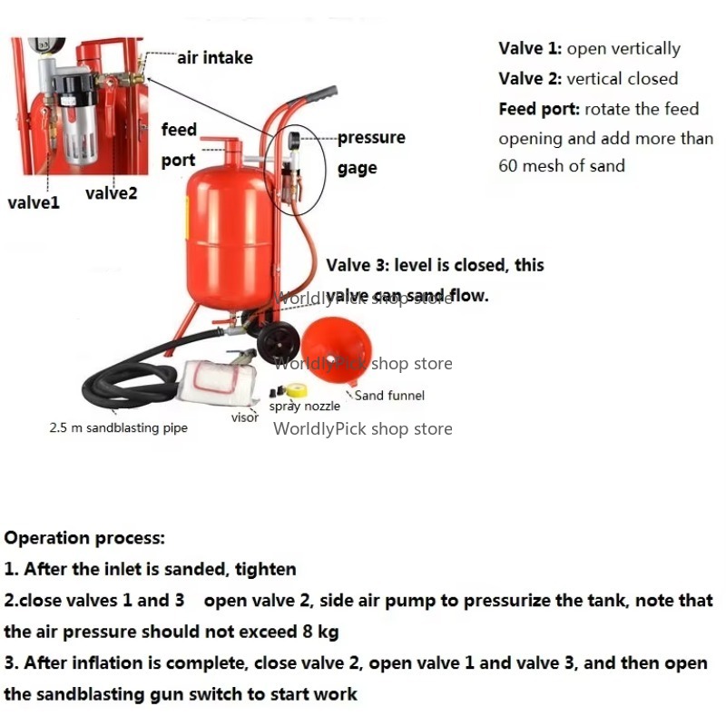 High Pressure Cleaner Sandblas - مراجعة Wheel Cleaner Alloy وسعره