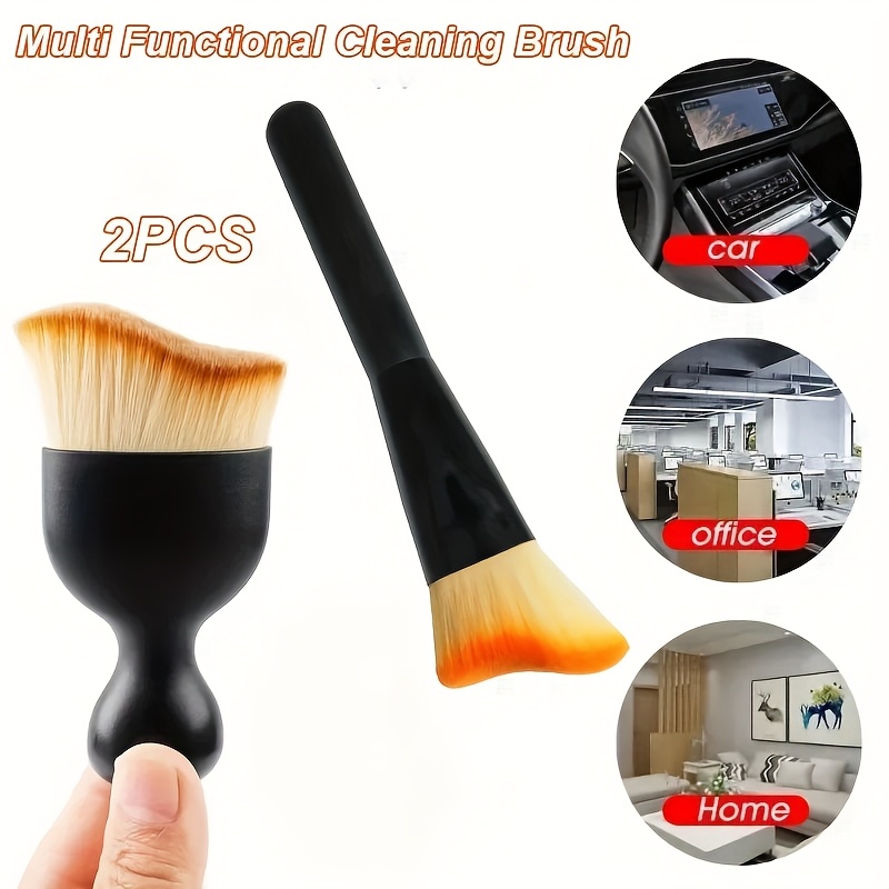 Long Short Car Cleaning Brush  - مراجعة Interior Detailing Kit وسعره