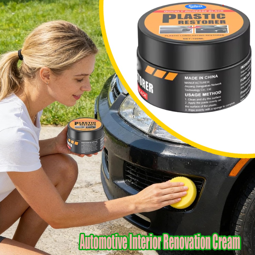 Leather Restorer And Black Pla - مراجعة Leather Cleaner Interior وسعره