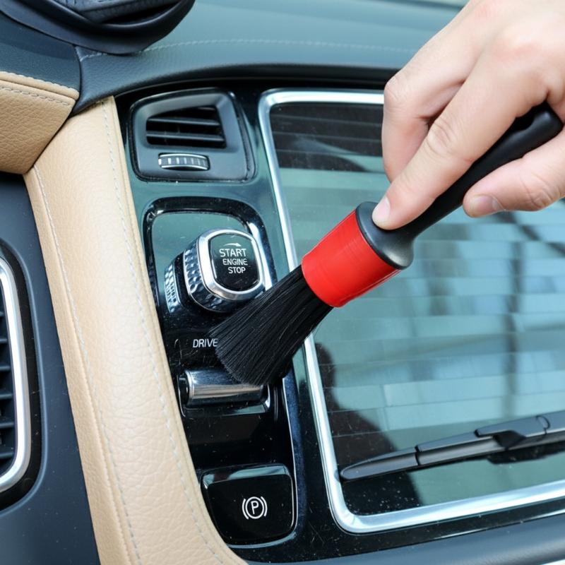 5PCS Car Detailing Brush Set P - مراجعة Interior Detailing Kit وسعره