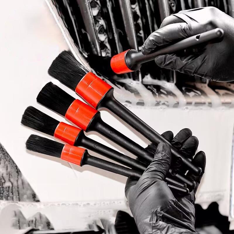 5PCS Car Detailing Brush Set P - مراجعة Interior Detailing Kit وسعره