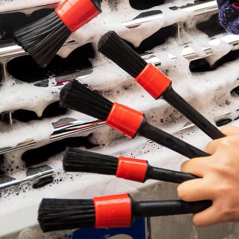 5PCS Car Detailing Brush Set P - مراجعة Interior Detailing Kit وسعره