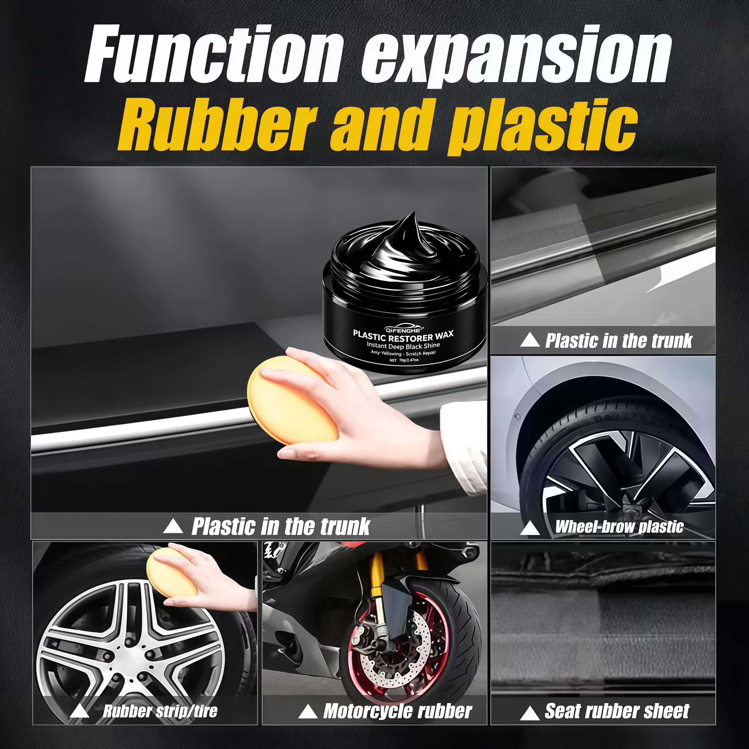 Plastic Coating Renewal Wax Ca - مراجعة Trim Restorer Plastic وسعره