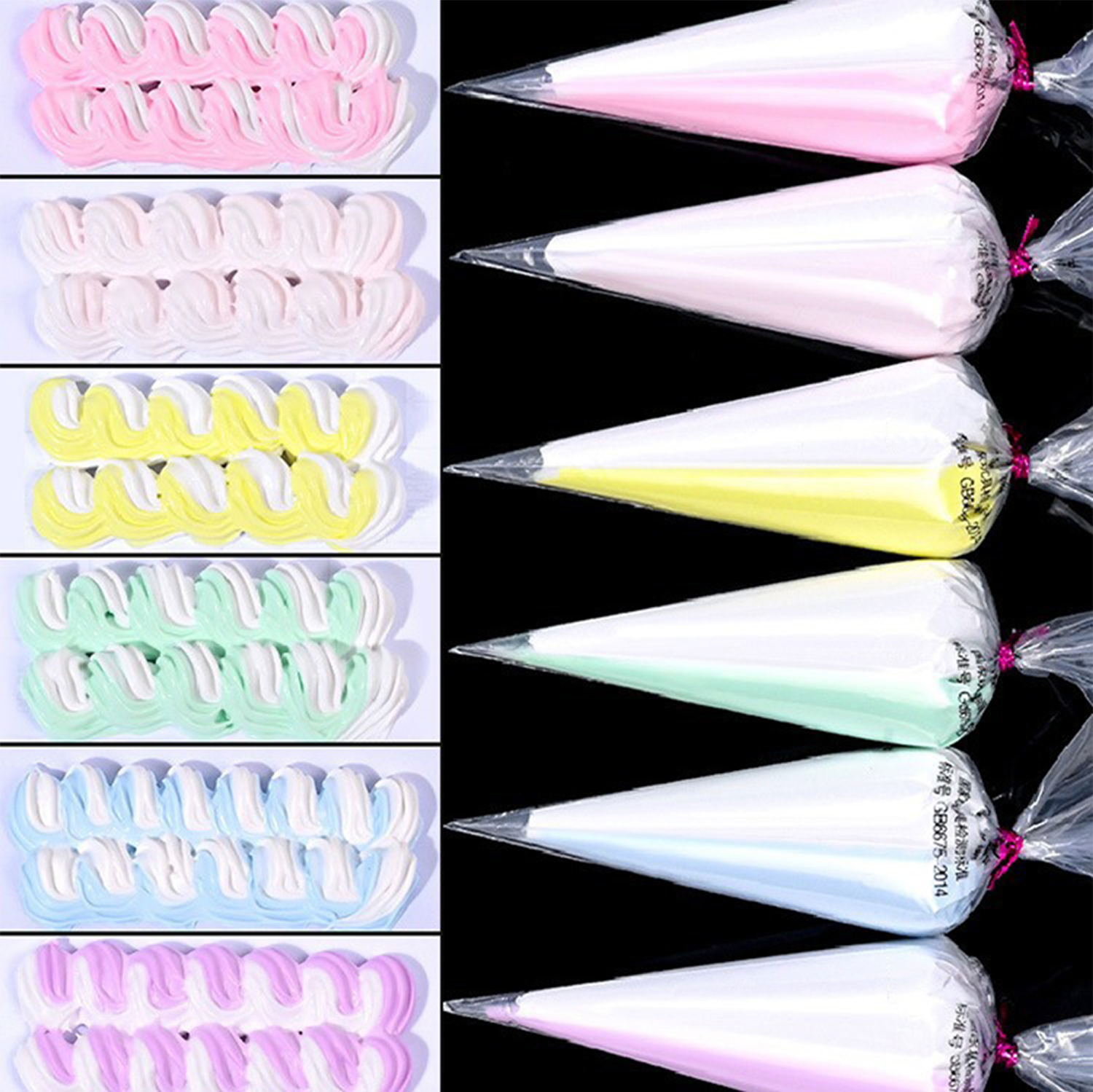 Two Color Whipped Cream Glue D - مراجعة Clay Bar Lubricant وسعره