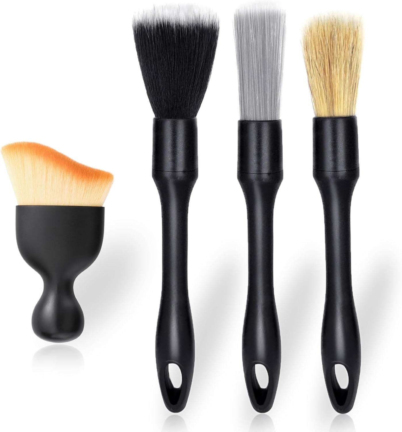 4-Piece Car Detailing Brush Se - مراجعة Detailing Brush Set وسعره