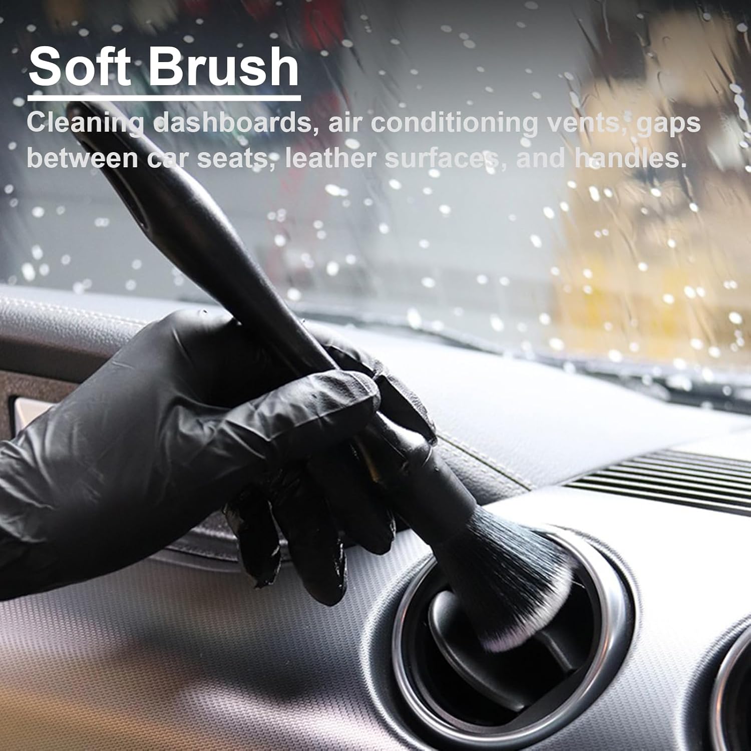 4-Piece Car Detailing Brush Se - مراجعة Detailing Brush Set وسعره