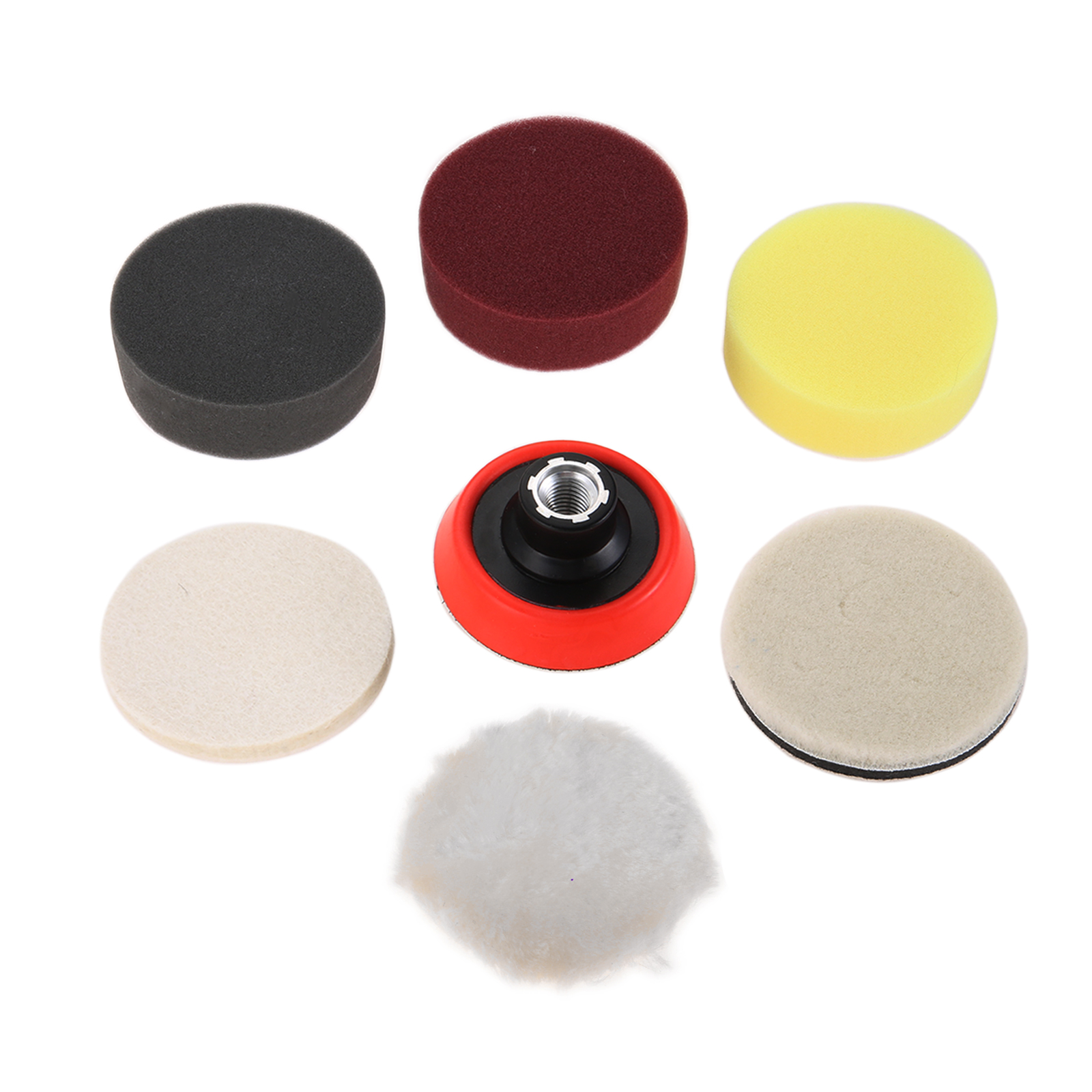 mtsooning 7Pcs/set Car Drill P - مراجعة Polish Pad Set Buffer وسعره