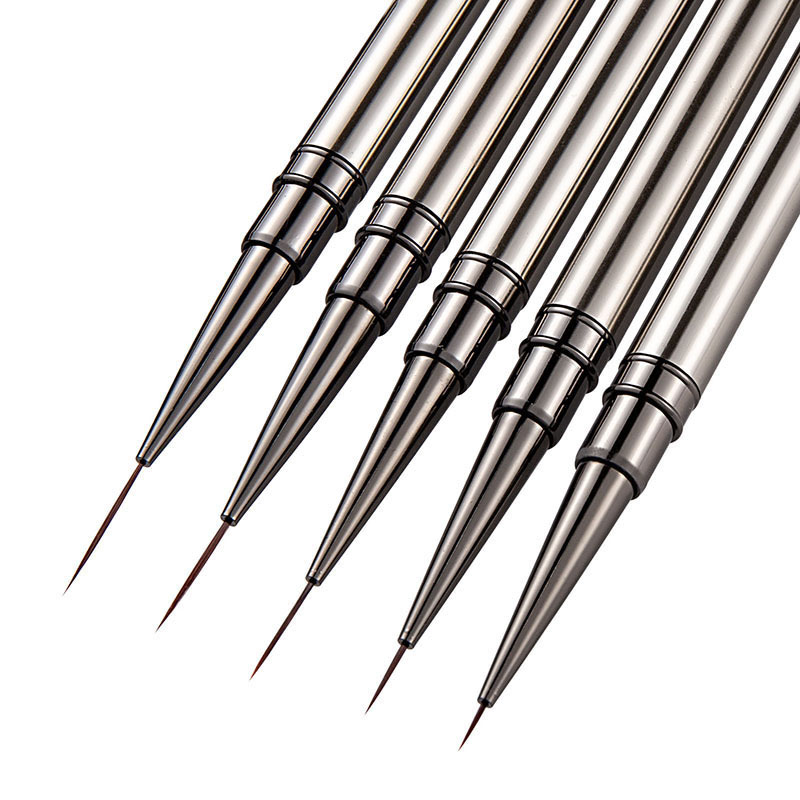 1/3/5pcs Nail Art Liner Brushe - مراجعة Detailing Brush Set وسعره