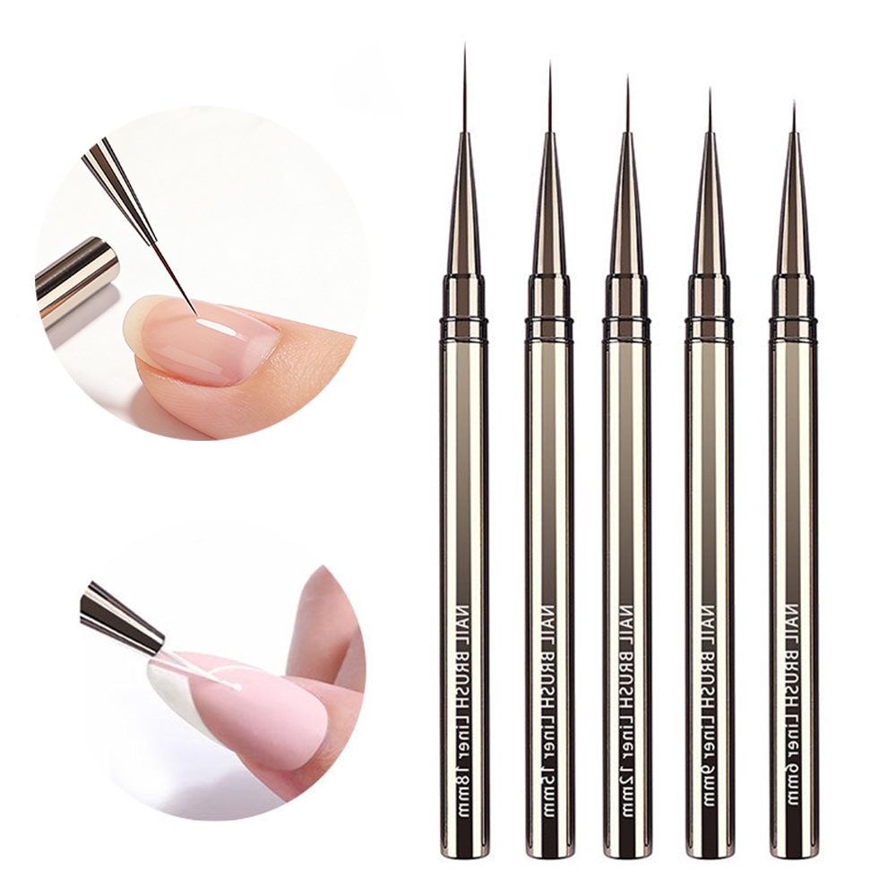 5-Piece Professional Nail Art  - مراجعة Detailing Brush Set وسعره