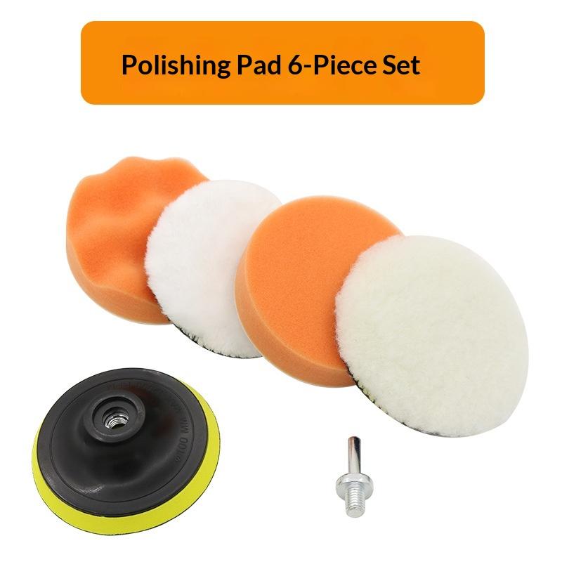 6Pcs Foam Pad Buffer Kit Polis - مراجعة Polish Pad Set Buffer وسعره