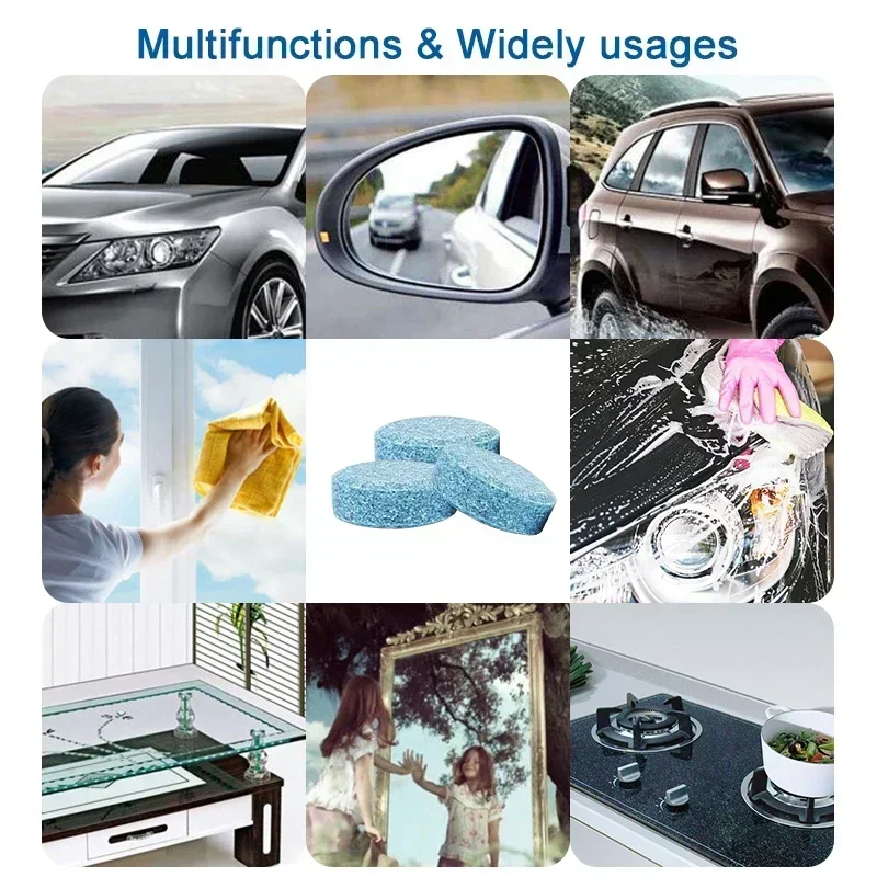 Concentrate Effervescent Car W - مراجعة Glass Cleaner Streak وسعره