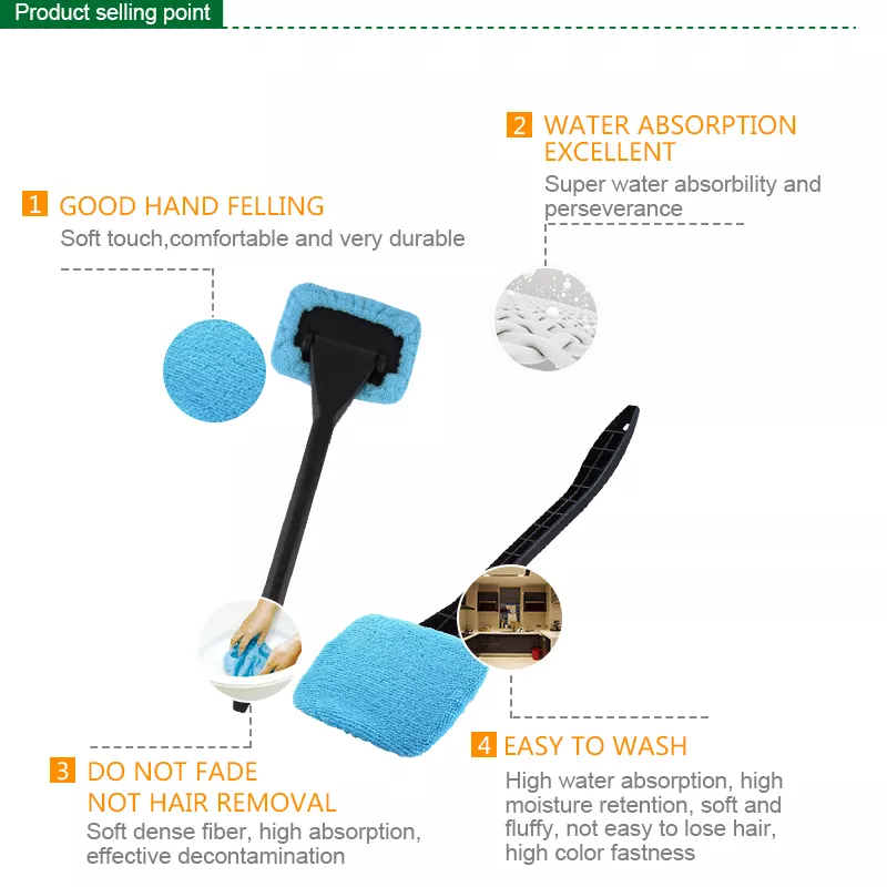 Car Window Cleaner Brush Kit W - مراجعة Interior Detailing Kit وسعره