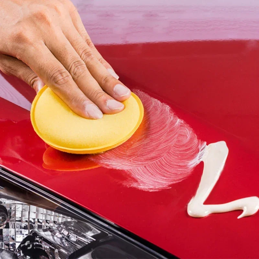 50pcs Round Car Ultra Soft Foa - مراجعة Wax Applicator Pad وسعره