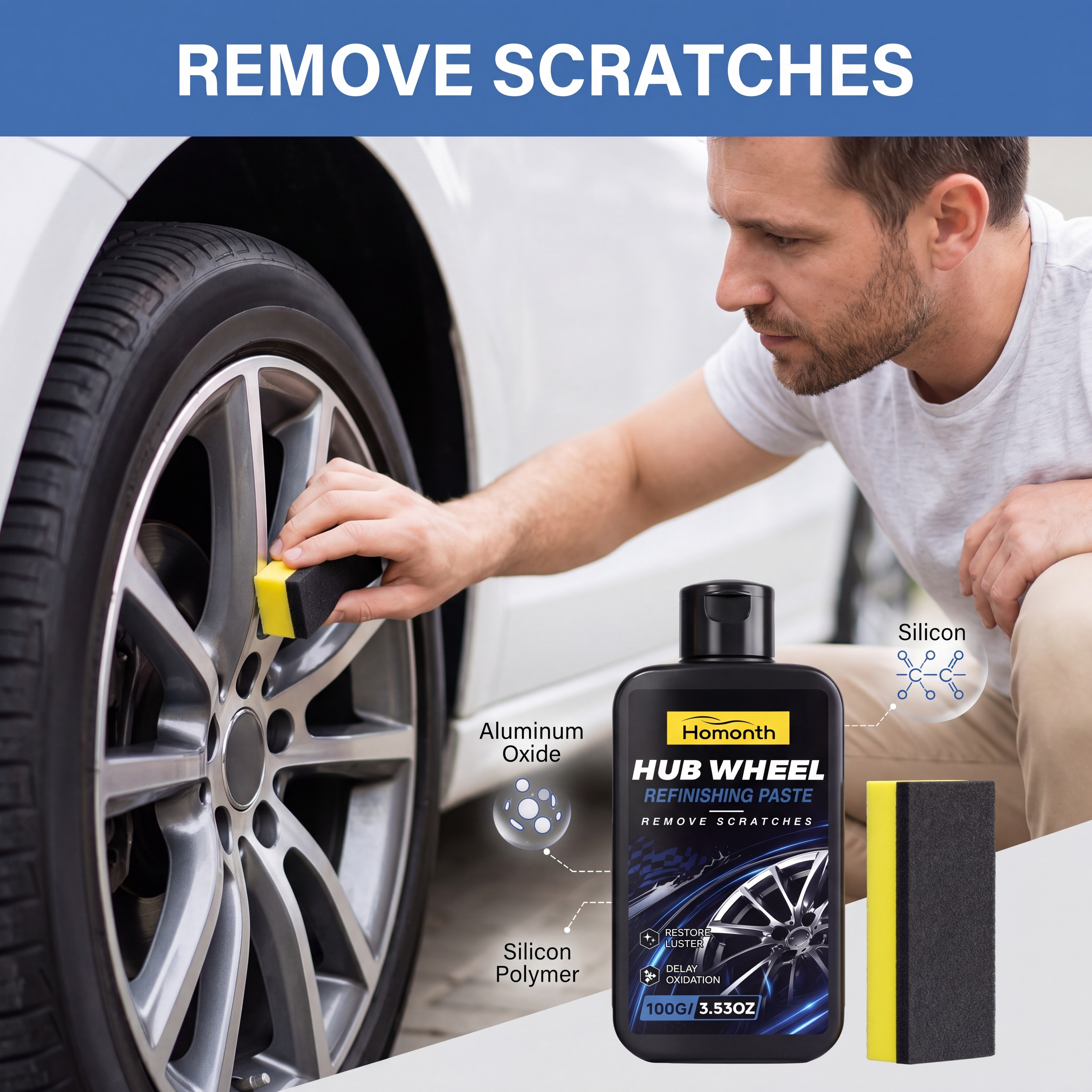 Wheel Polish Paste Scratch Rem - مراجعة Wheel Cleaner Alloy وسعره