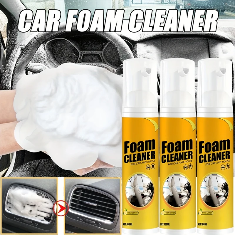 Multi functional foam cleaner  - مراجعة Leather Cleaner Interior وسعره