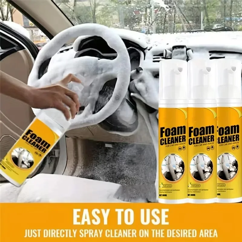 Multi functional foam cleaner  - مراجعة Leather Cleaner Interior وسعره