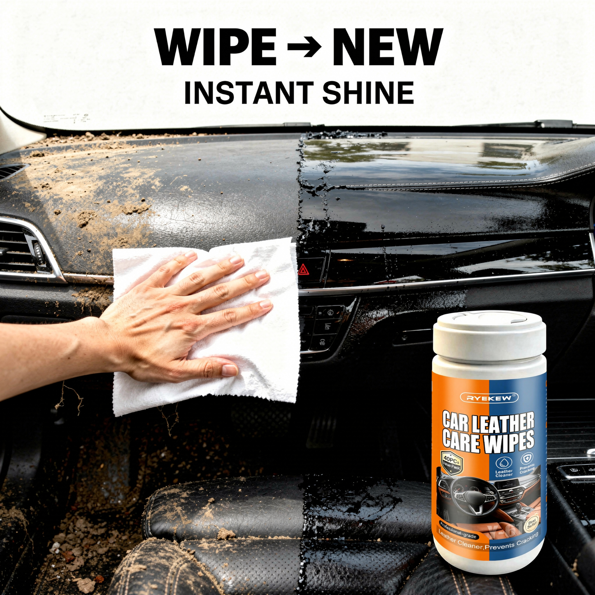 Car Plastic Trim Wipes, Quick  - مراجعة Trim Restorer Plastic وسعره