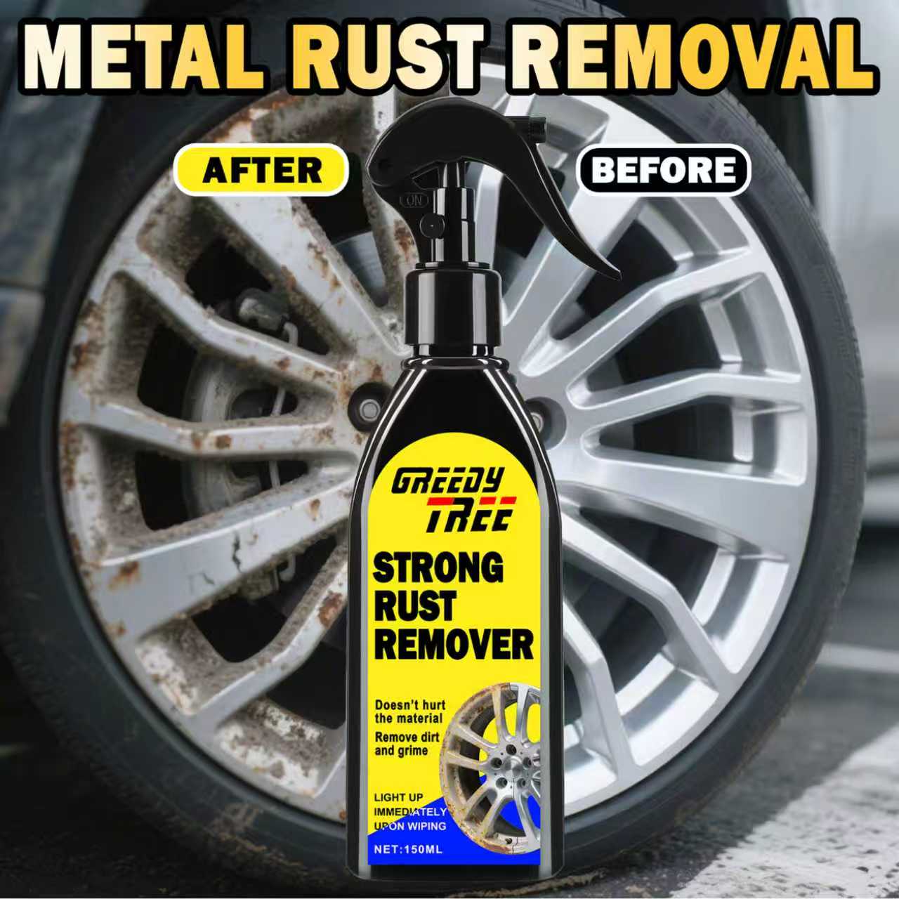 Powerful Car Wheel Cleaner | S - مراجعة Wheel Cleaner Alloy وسعره