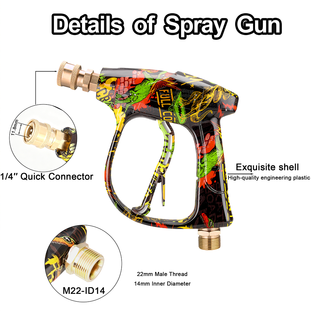Compact Foam Cannon Pressure W - مراجعة Foam Cannon Car Wash وسعره