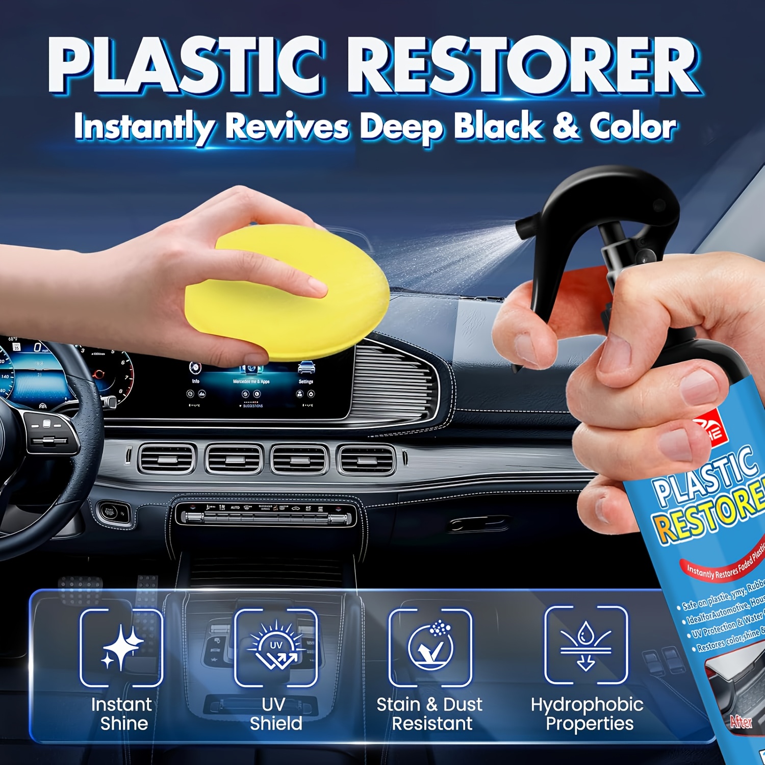 Black Trim And Plastic Restore - مراجعة Trim Restorer Plastic وسعره