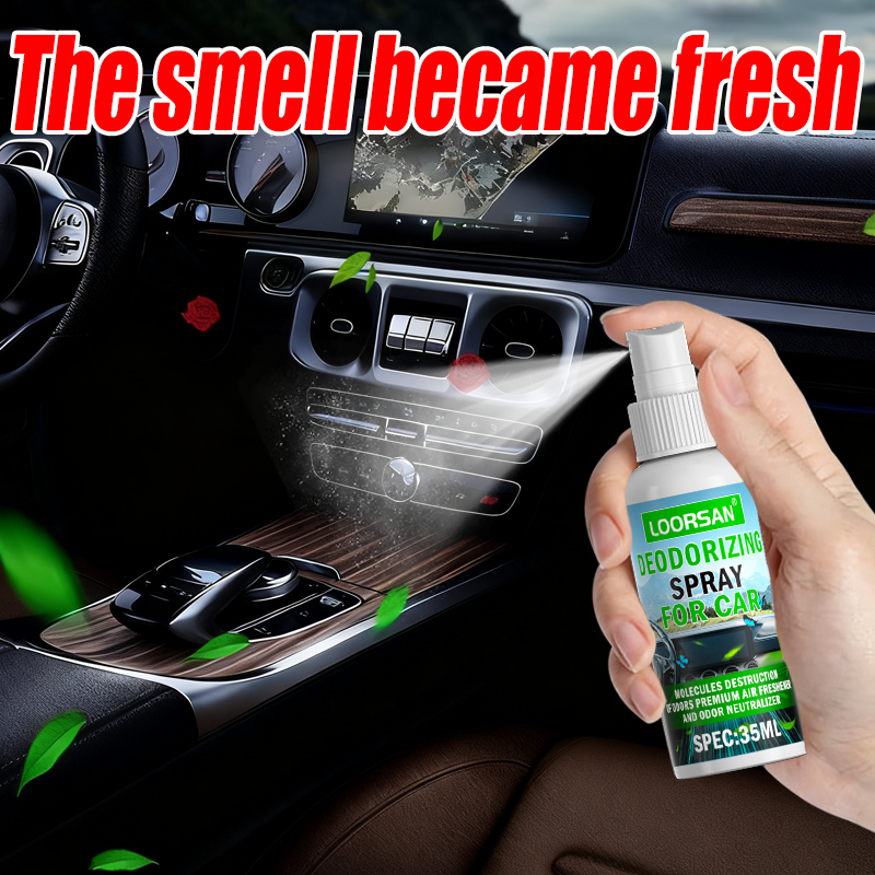 LOORSAN 35Ml Car Deodorizing S - مراجعة Odor Eliminator Car وسعره