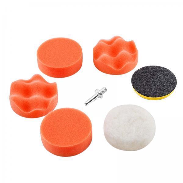 7PCS Auto Detailing Polishing  - مراجعة Polish Pad Set Buffer وسعره