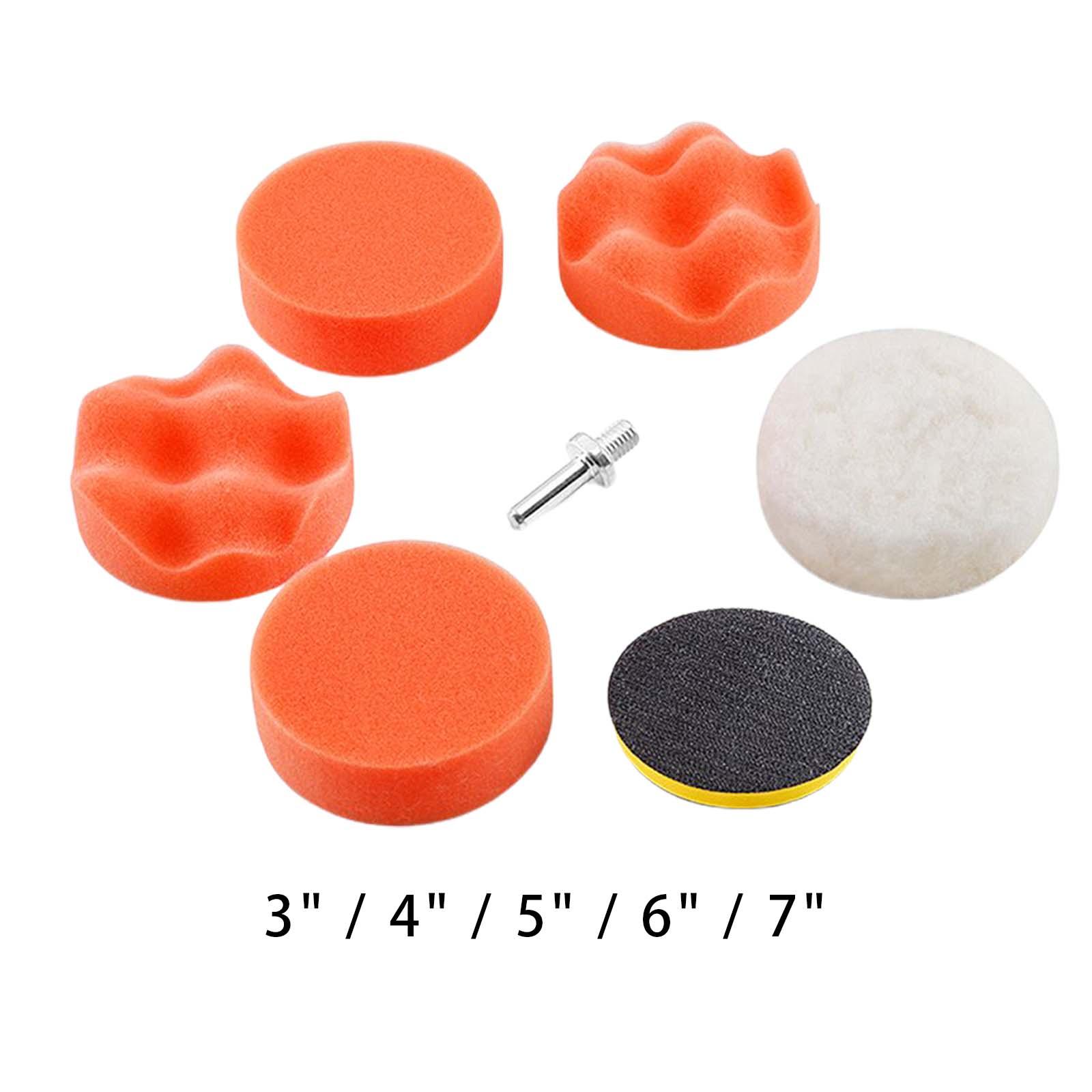 7PCS Auto Detailing Polishing  - مراجعة Polish Pad Set Buffer وسعره