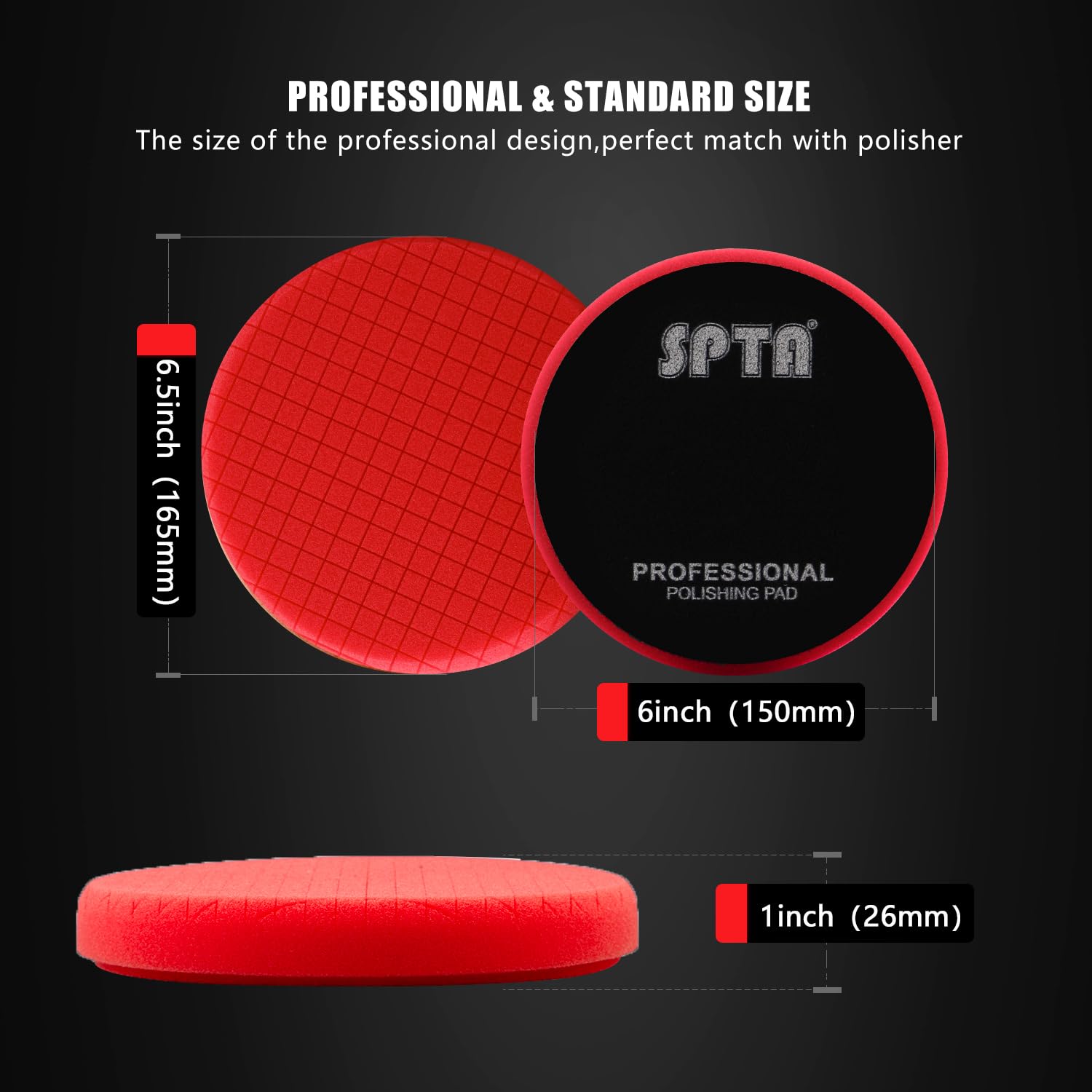 Red Ultra-Fine Polishing Pad S - مراجعة Polish Pad Set Buffer وسعره