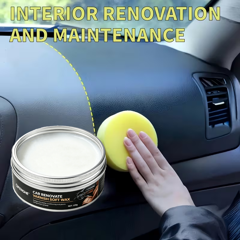 Car Renovate Varnish Soft Wax  - مراجعة Trim Restorer Plastic وسعره