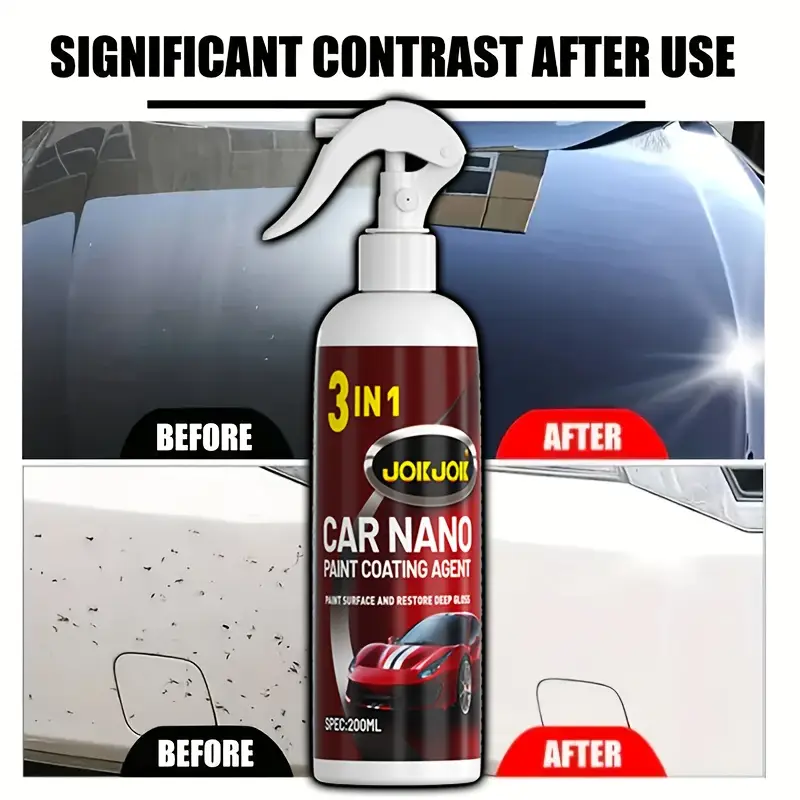 3-in-1 quick acting automotive - مراجعة Car Wax Ceramic Coating وسعره
