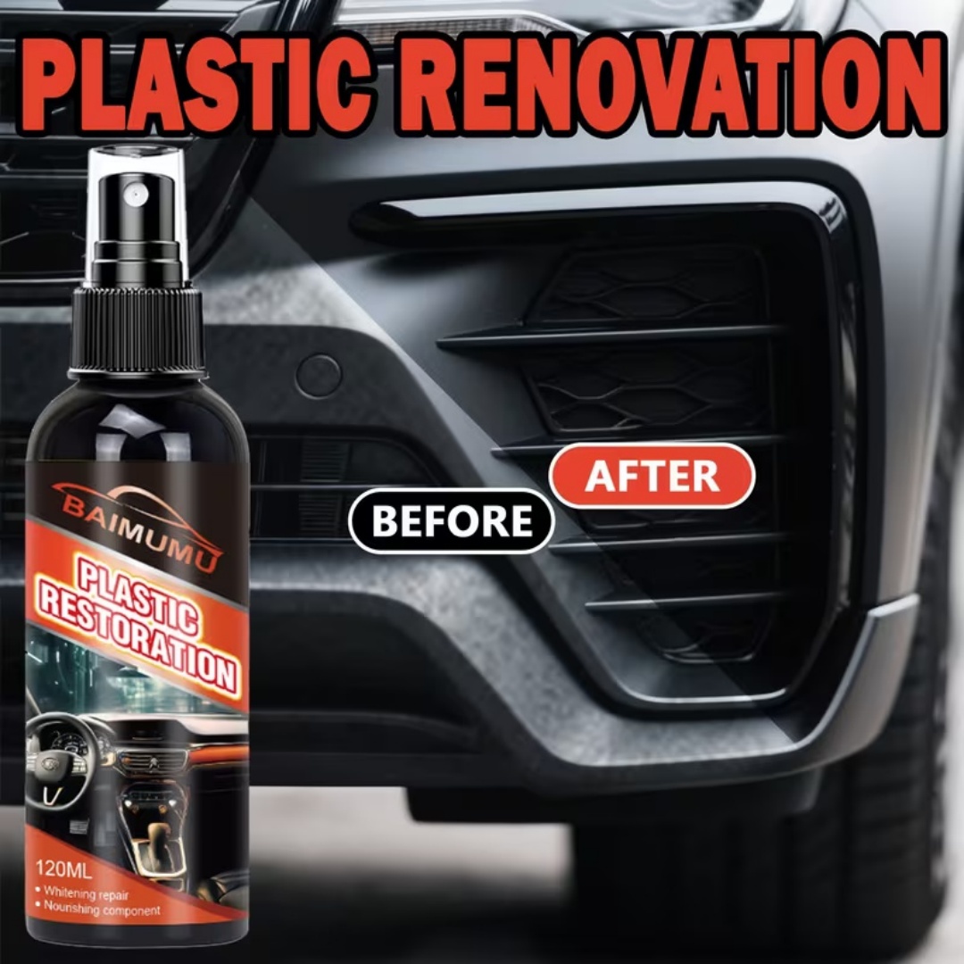 120ml Car Plastic Restorer Spr - مراجعة Trim Restorer Plastic وسعره