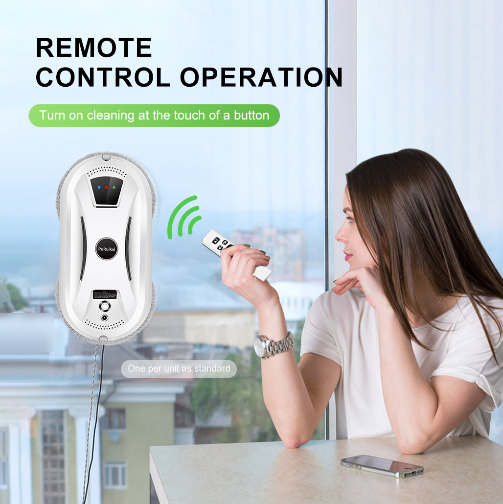 PuRuiKai AI Window Cleaning Ro - مراجعة Glass Cleaner Streak وسعره