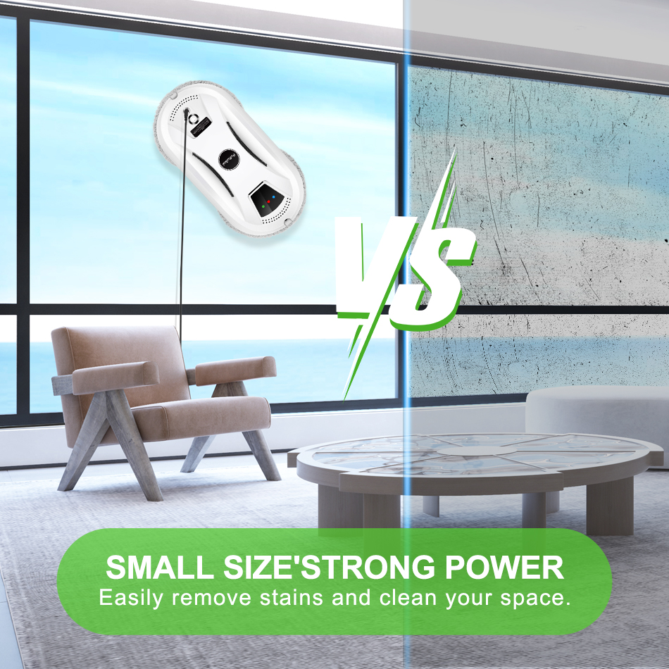 PuRuiKai AI Window Cleaning Ro - مراجعة Glass Cleaner Streak وسعره