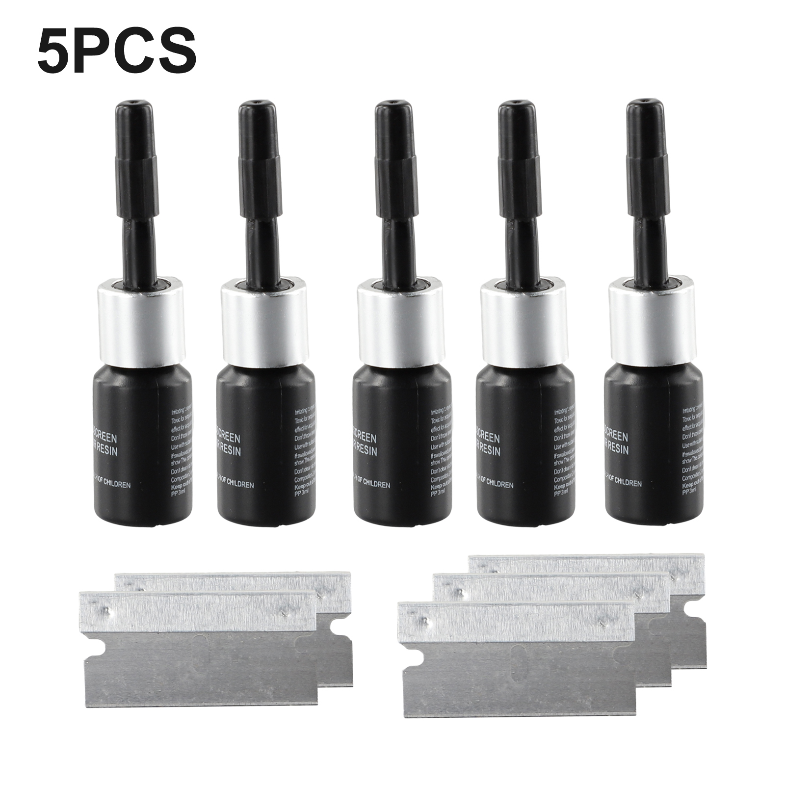 5PCS Automotive Glass Nano Rep - مراجعة Glass Cleaner Streak وسعره