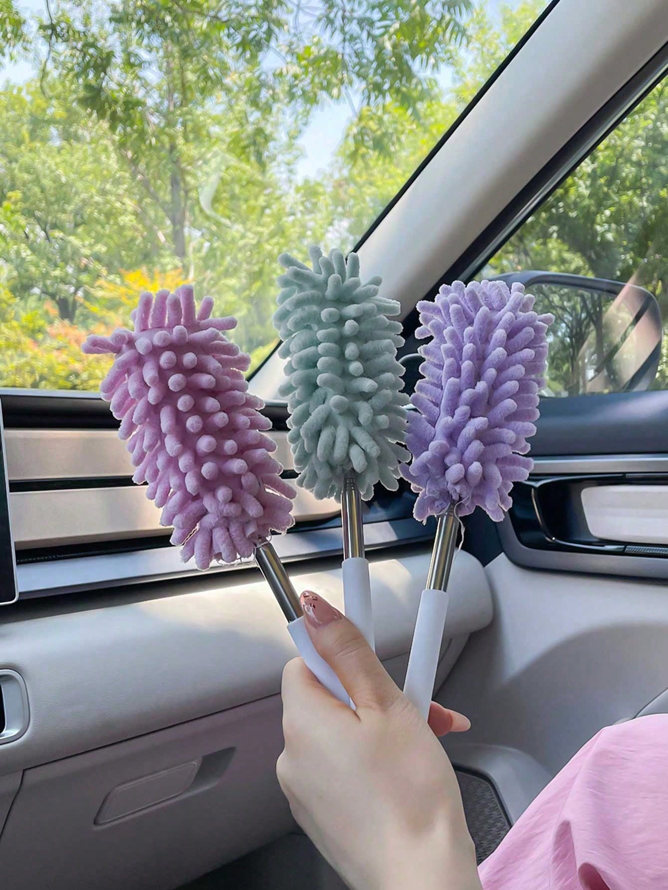 Expandable Anti-Static Duster  - مراجعة Car Cleaning Brush وسعره