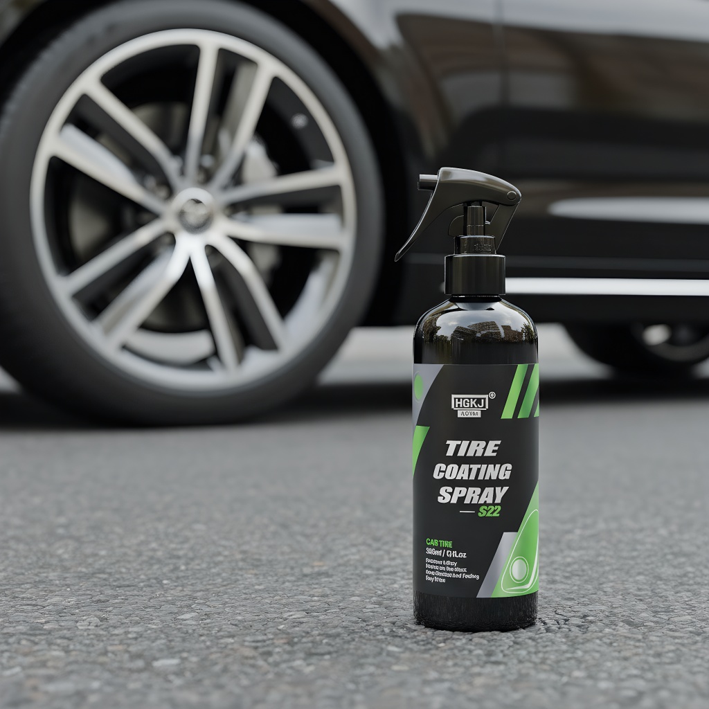 HGKJ S22 Car Tire Gloss Spray, - مراجعة Tire Shine Spray Sealant وسعره