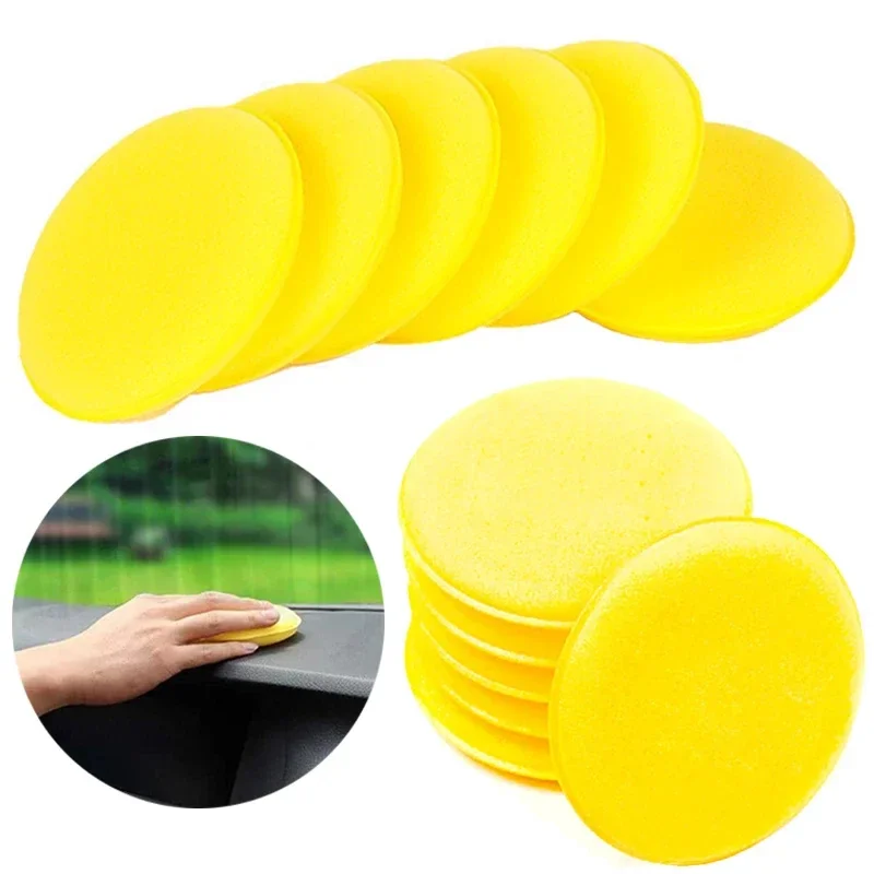 6/12/24PCS Round Applicator Pa - مراجعة Wax Applicator Pad وسعره
