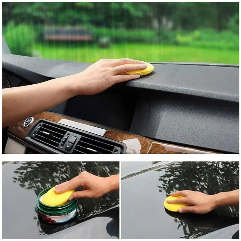6/12/24PCS Round Applicator Pa - مراجعة Wax Applicator Pad وسعره