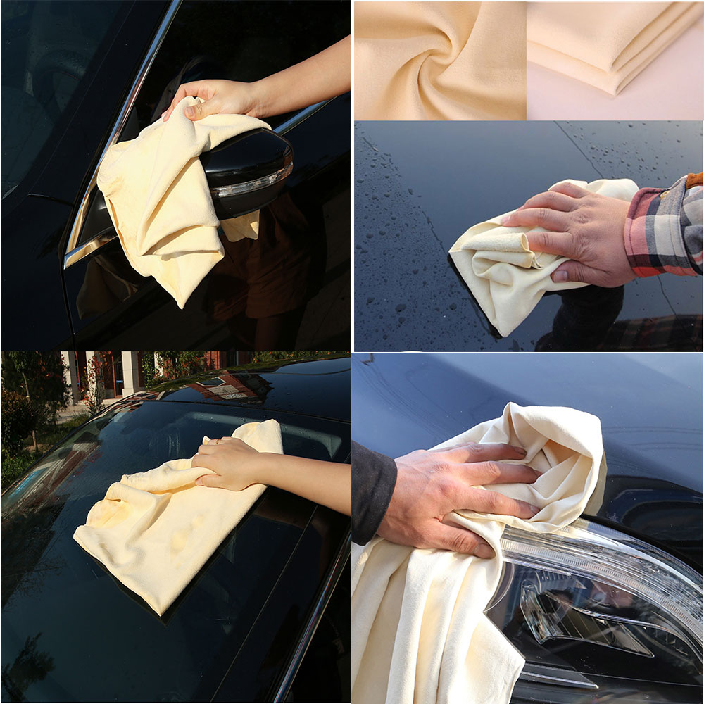 Natural Chamois Leather Car Wa - مراجعة Interior Detailing Kit وسعره