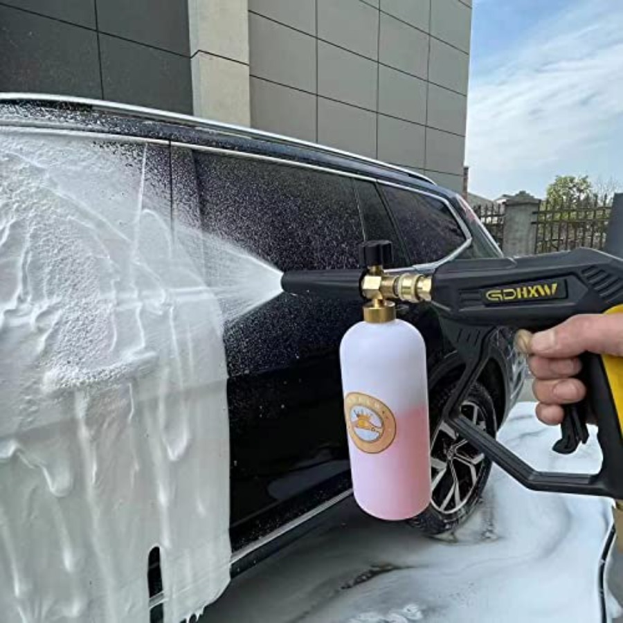 X887 High Pressure Washer Gun  - مراجعة Foam Cannon Car Wash وسعره