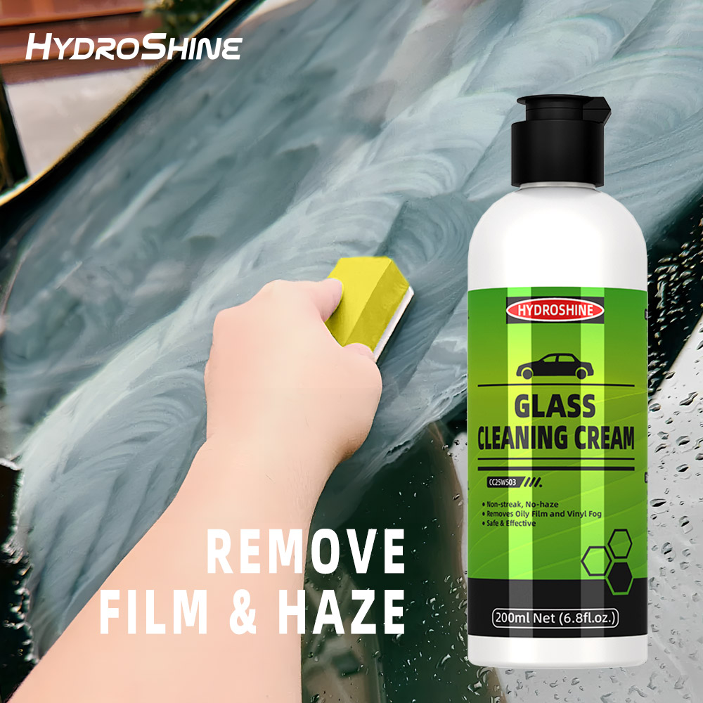 Hydroshine Car Glass Oil Film  - مراجعة Glass Cleaner Streak وسعره