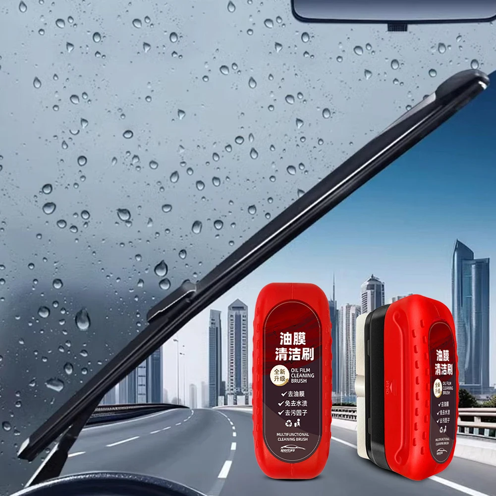 Car Glass Oil Film Remover Aut - مراجعة Car Cleaning Brush وسعره