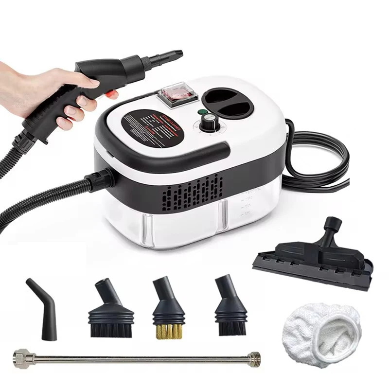 Portable Handheld Steam Cleane - مراجعة Car Cleaning Brush وسعره
