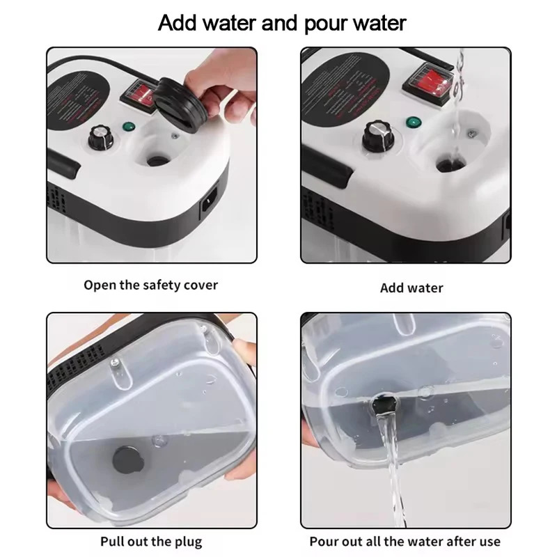 Portable Handheld Steam Cleane - مراجعة Car Cleaning Brush وسعره