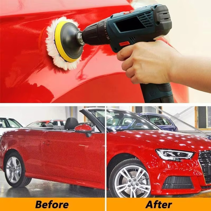 8Pcs Car Polishing Pads Kit 3/ - مراجعة Polish Pad Set Buffer وسعره