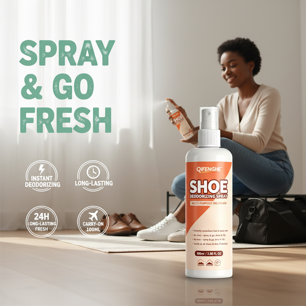 Shoe Deodorizer Spray 100ml –  - مراجعة Odor Eliminator Car وسعره