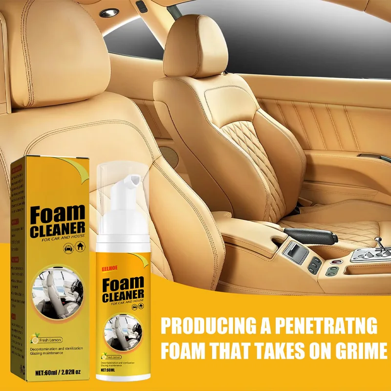 1/3pcs-30/100ml Multi-Purpose  - مراجعة Leather Cleaner Interior وسعره