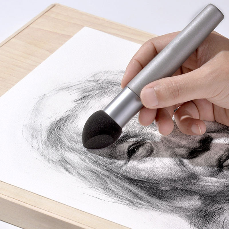 3Pcs Sketch Pen Brush Sponge W - مراجعة Detailing Brush Set وسعره